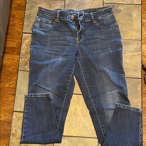 Maurices Women's Dark Blue Straight Leg Jeans